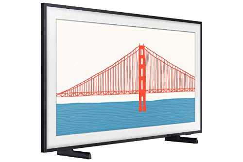 Samsung QN50LS03AA 50" LS03AA Series UHD LED 4K Smart TV with a Samsung VG-SCFA50WTB 50" The Frame Customizable Bezel - Modern White (2021)