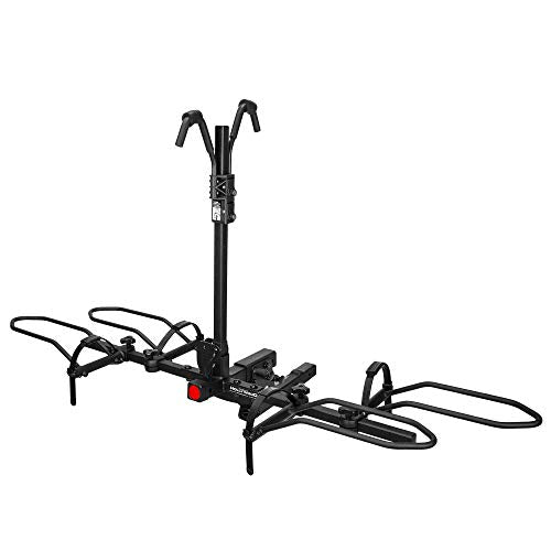 Hollywood Racks Sport Rider for Electric Bikes HR-1500-2” Hitch Rack, 2 Bikes x 80lbs (160 lbs Total Capacity) for Standard, Fat tire and Electric Bicycles