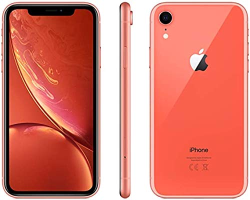 Apple iPhone XR, 64GB, Coral - Unlocked (Renewed) - AOP3 EVERY THING TECH 