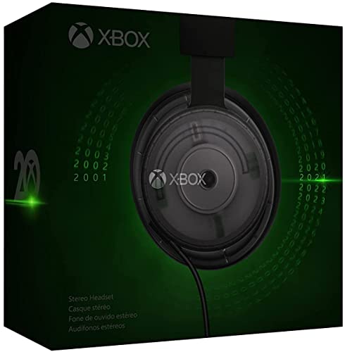 Xbox Stereo Headset: 20th Anniversary Special Edition – Xbox Series X|S, Xbox One, and Windows