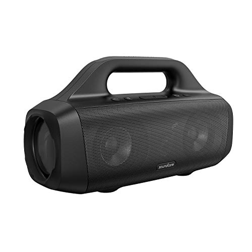 Anker Soundcore Motion Boom Outdoor Speaker with Titanium Drivers, BassUp Technology, IPX7 Waterproof, 24H Playtime, Soundcore App, Built-in Handle, Portable Bluetooth Speaker for Outdoors, Camping