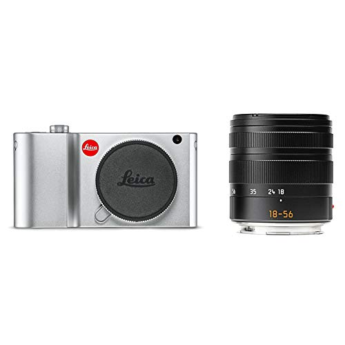 LEICA TL2 Compact Digital Camera with Vario-Elmar 18-56mm Lens, Silver 19158