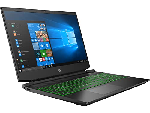 HP Pavilion 15z Gaming & Entertainment Laptop (AMD Ryzen 5 5600H 6-Core, 8GB RAM, 256GB SSD, GTX 1650, 15.6" Full HD (1920x1080), WiFi, Bluetooth, Webcam, USB 3.1, Win 11 Home) with Hub