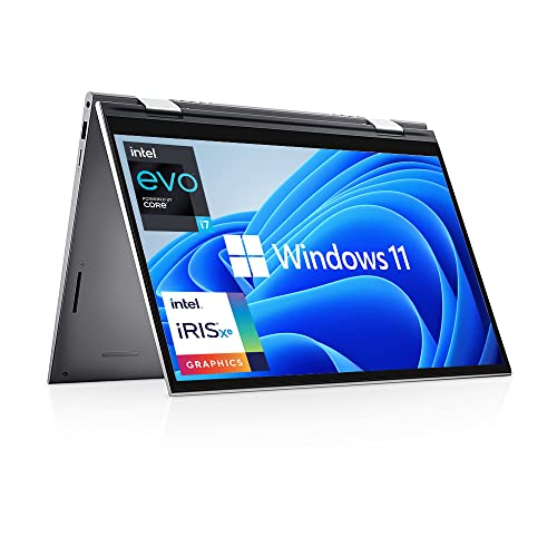 [Windows 11 Home] 2021 Newest Dell Inspiron 5410 2-in-1 Touch-Screen Laptop, 14" Full HD, Intel Core i7-1165G7 Evo, 64GB RAM, 1TB PCIe SSD, HDMI, Webcam, FP Reader, WiFi-6, Backlit KB, Silver