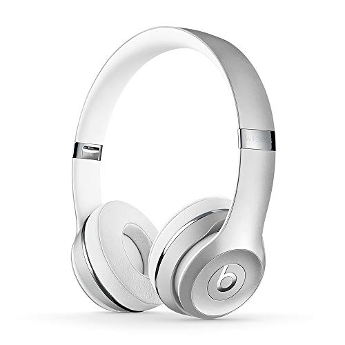 Beats Solo3 Wireless On-Ear Headphones - Apple W1 Headphone Chip, Class 1 Bluetooth, 40 Hours of Listening Time - Silver (Previous Model)