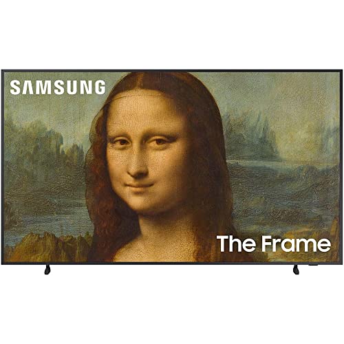 Samsung QN32LS03BB 32 inch The Frame QLED 4K UHD Quantum HDR Smart TV (2022) Bundle with Samsung 32" The Frame Customizable Bezel Brown