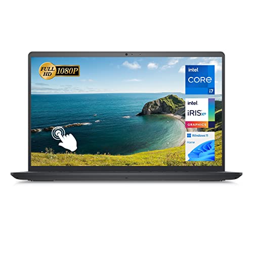 Newest Dell Inspiron 3511 Premium Laptop, 15.6" Full HD Touchscreen, Intel Core i7-1165G7, 64GB RAM, 1TB PCIe SSD, Webcam, HDMI, Wi-Fi, Bluetooth, Windows 11 Home, Black