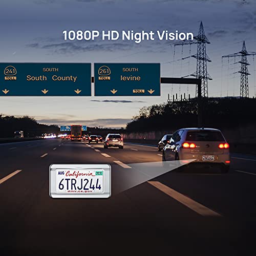 70mai Smart Dash Cam 1S, 1080P Full HD, Smart Dash Camera for Cars, Sony IMX307, Built-in G-Sensor, WDR, Powerful Night Vision