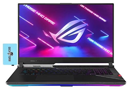 ASUS ROG Strix Scar 17 G733ZS Gaming & Entertainment Laptop (Intel i9-12900H 14-Core, 64GB DDR5 4800MHz RAM, 2x8TB PCIe SSD RAID 0 (16TB), GeForce RTX 3080, 17.3" 240Hz Win 11 Pro) with Hub