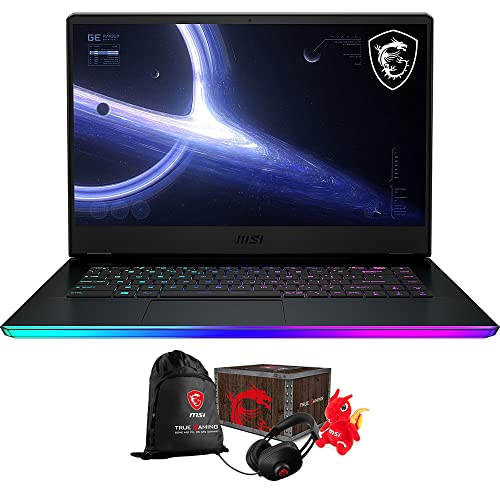 MSI GE66 Raider Gaming Laptop (Intel i9-11980HK 8-Core, 64GB RAM, 2x8TB PCIe SSD (16TB), RTX 3070, 15.6" 2K Quad HD (2560x1440), WiFi, Bluetooth, Webcam, 1xHDMI, Win 11 Pro) with Loot Box