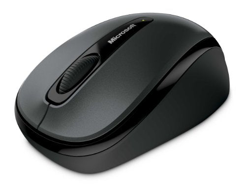 Microsoft Wireless Mobile Mouse 3500 - Loch Ness Gray. Comfortable design, Right/Left Hand Use, Wireless, USB 2.0 with Nano transceiver for PC/Laptop/Desktop, works with for Mac/Windows Computers