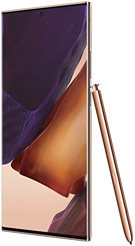 Samsung Galaxy Note20 Ultra (N986B-DS), 5G, International Version (No US Warranty), 256GB 12GB RAM, Mystic Bronze - GSM Unlocked