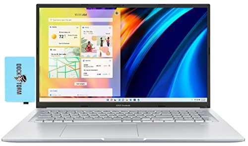 ASUS 2023 VivoBook 17X 17.3 Full HD IPS Home & Business Laptop (AMD Ryzen 7 5800H 8-Core, 24GB RAM, 1TB PCIe SSD, AMD Radeon, WiFi 6, Bluetooth 5.2, Webcam, HDMI, Backlit KB, Win 11 Home) w/Hub