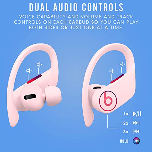 Beats Pro Totally Wireless and High-Performance Bluetooth Earphones - Cloud Pink (Renewed)