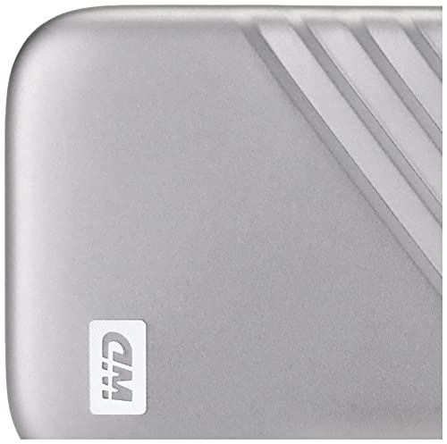 WD 1TB My Passport SSD Portable External Solid State Drive, Gray, Sturdy and Blazing Fast, Password Protection with Hardware Encryption - WDBAGF0010BGY-WESN