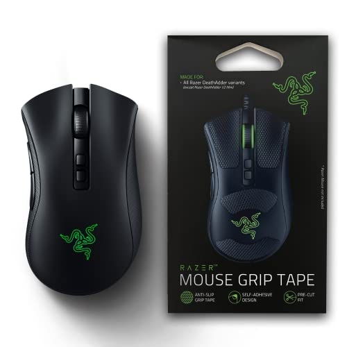 Razer DeathAdder v2 Pro Wireless Gaming Mouse + Mouse Grip Tape Bundle