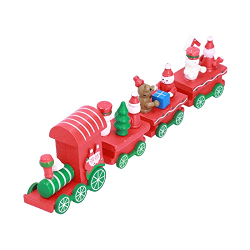 Classic Christmas Train Set, Electronic Tracks Playset Toys Ready to Play Freight Set for 3 4 5 6 7 8 Year Old Kids(C)