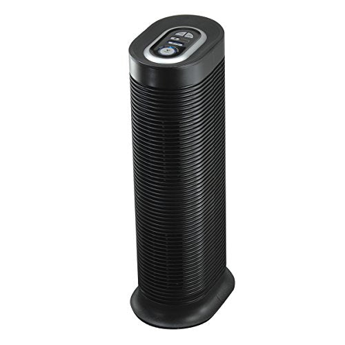 Honeywell HPA160 Tower Air Purifier HEPA Allergen Remover, Medium-Large Room & HPA060 HEPA Tower Air Purifier, Small Rooms (75 sq. ft.), Black