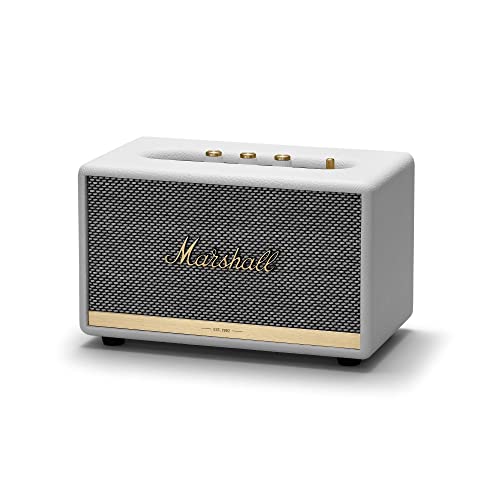 Marshall Acton II Bluetoth Speaker & Stanmore II Wireless Bluetooth Speaker, White - New