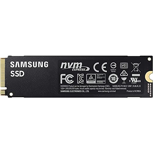 Samsung MZ-V8P1T0B/AM 980 PRO PCIe 4.0 NVMe SSD 1TB Bundle with 1 YR CPS Enhanced Protection Pack