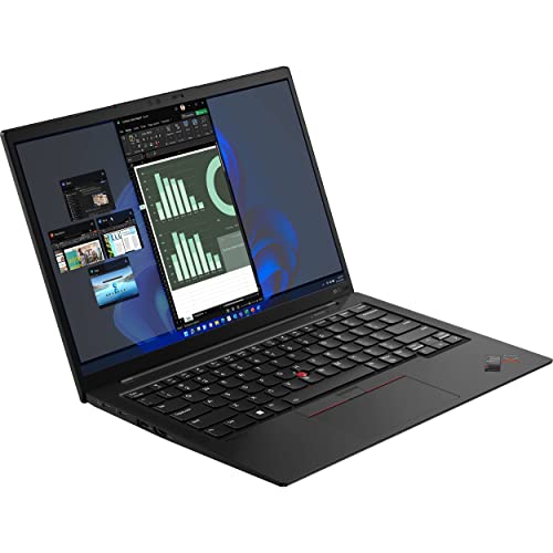 Lenovo Latest ThinkPad X1 Carbon Gen 10, Intel i7-1280P vPro(14 Cores), 14" 4K (3840 x 2400) IPS, Anti-Glare, Touch, 32GB DDR5, 2TB SSD, 5G WWAN, Nano SIM Card, 1080p Camera, Win 11 Pro - Carbon Fiber