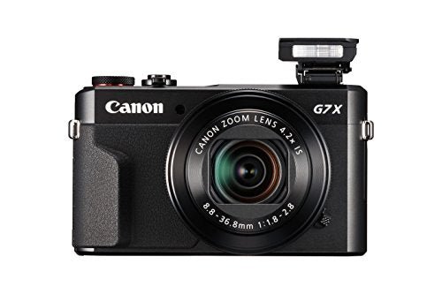 Canon PowerShot G7 X Mark II Digital Camera w/ 1 Inch Sensor and tilt LCD screen - Wi-Fi & NFC Enabled with Canon Battery Pack