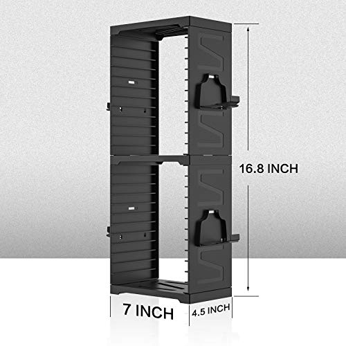 Video Game Storage, Storage Tower for PS5 Games, Storage Stand for Xbox Nintendo Switch Games (for 24 Game Boxes)