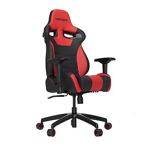 VERTAGEAR Racing Seat Gaming Chair, S-Line Medium SL4000 BIFMA Cert, Black/Red