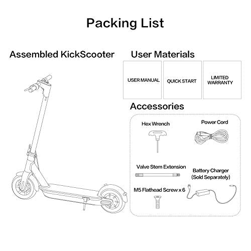 Segway Ninebot MAX Electric Kick Scooter, Max Speed 18.6 MPH, Long-range Battery, Foldable and Portable