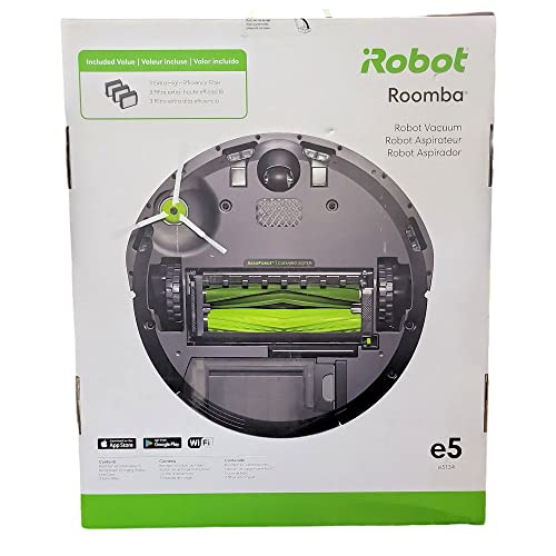 iRobot 980132384 Roomba e5 5134 Wi-Fi Connected Robot Vacuum