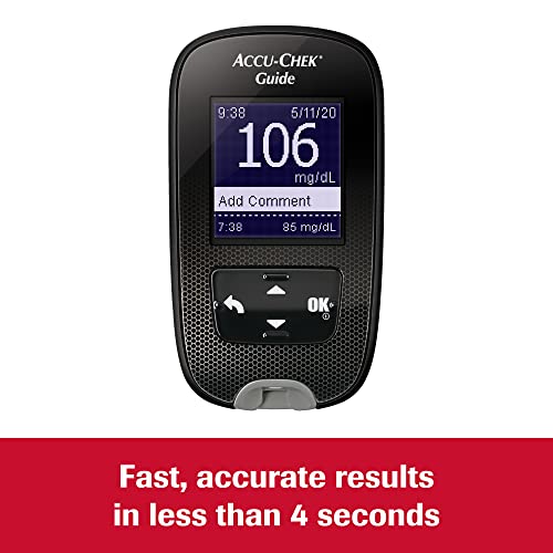 Accu-Chek Guide Meter for Diabetic Blood Glucose Testing