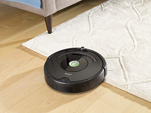 iRobot Roomba 614 Robot Vacuum- Good for Pet Hair, Carpets, Hard Floors, Self-Charging, Black