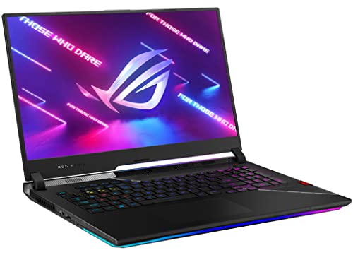 ASUS ROG Strix Scar 17 G733ZS Gaming & Entertainment Laptop (Intel i9-12900H 14-Core, 64GB DDR5 4800MHz RAM, 2x8TB PCIe SSD RAID 0 (16TB), GeForce RTX 3080, 17.3" Win 11 Pro) with D6000 Dock