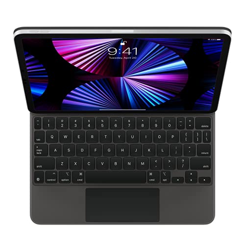 Apple Magic Keyboard for iPad Pro 11-inch (3rd, 2nd and 1st Generation) and iPad Air (5th and 4th Generation) - US English - Black - AOP3 EVERY THING TECH 