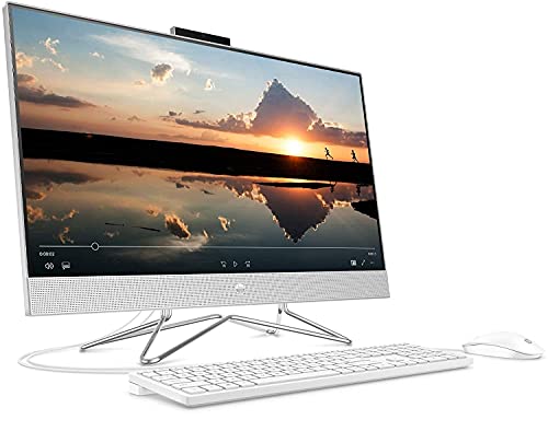 HP Pavilion 27 Touch Desktop 4TB SSD 16TB HD 64GB RAM (Intel 11th gen Quad Core i7 CPU Turbo Boost 4.70GHz, 64 GB RAM, 4 TB SSD + 16 TB HD, 27-inch FHD Touchscreen, Win 10 Pro) PC Computer All-in-One