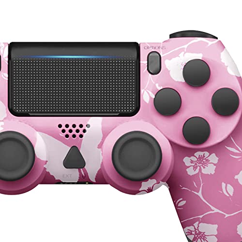 Wireless Controller for PS4/Slim/Pro Console, Pink PS4 Games Controller Compatible with Playstation 4 Console