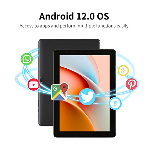 SGIN Tablet 10.1 Inch Android 12 Tablet,2GB RAM 32GB ROM Tablets with A133 Processor, 2MP + 5MP Camera, Bluetooth, GPS, 5000mAh