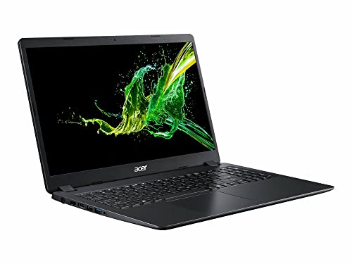 Acer Aspire 315 15.6" HD Non-Touchscreen Laptop, Intel Core i5-1035G1 Quad-Core Processor, 8GB DDR4 RAM, 256GB SSD, Ethernet, HDMI, Wi-Fi, Webcam, Numeric Keypad, Windows 10 Home, Black