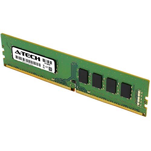 A-Tech 64GB (4x16GB) DDR4 2400 MHz UDIMM PC4-19200 (PC4-2400T) CL17 DIMM 2Rx8 Non-ECC Desktop RAM Memory Modules