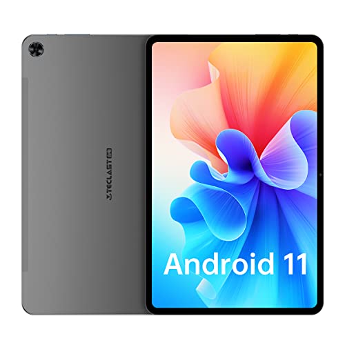 TECLAST Android 11 Tablet 10.4 Inch T40Pro Gaming Tablet 8GB+128GB Storage 512GB Expansion 2.0GHz Octa-Core Android Tablet 18W PD Fast Charge 7000mAh 13MP Camera 2000x1200 FHD 5G Dual WiFi Bluetooth