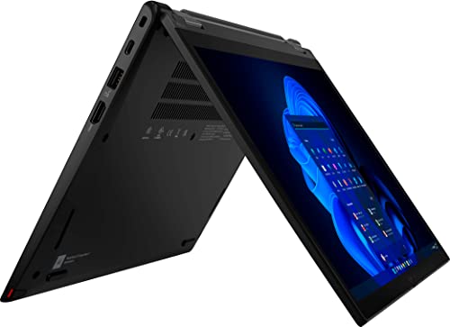 Lenovo Latest ThinkPad X13 Yoga Gen 3, i7-1255U, 13.3" 2K (2560x1600) IPS, Touchscreen, 16GB DDR4, 1TB SSD, Intel Iris Xe Graphics, Integrated Pen, Weigh 2.65 lbs, 1080p Camera, Win 11 Pro - Black