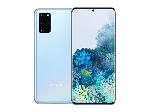 Samsung Galaxy S20+ 5G Factory Unlocked Android Cell Phone | 128GB of Storage | Cloud Blue (Renewed)