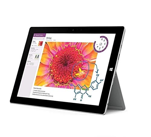 Microsoft Surface 3 10.8" FHD (1920x1280) Touchscreen 2-in-1 Education and Business Laptop Tablet (Intel Quad-Core Atom x7-Z8700, 4GB RAM, 64GB SSD) Mini DP, WiFi AC, Webcam, Windows 10 Pro