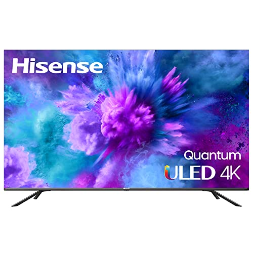 Hisense 65-Inch Class H8 Quantum Series Android 4K ULED Smart TV with Voice Remote (65H8G1, 2021 Model)