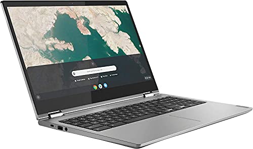 2022 Newest Lenovo C340 15.6" FHD Touchscreen 2-in-1 Chromebook Laptop, Intel i3 CPU(Up to 3.4GHz), 4GB RAM, 320GB Space(64GB eMMC+256GB MSD), USB-C, Wi-Fi, Bluetooth, Webcam, Chrome OS+JVQ MP