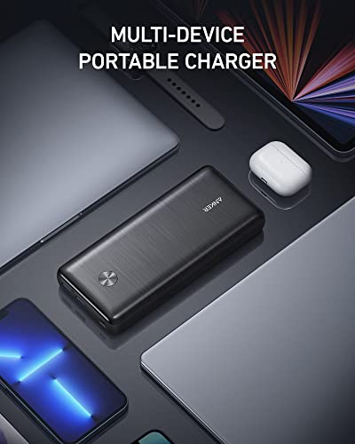 Anker Portable Charger, 737 Power Bank (PowerCore III Elite 26K) Combo with 65W PD Wall Charger, Power IQ 3.0 Battery Pack for MacBook Pro/Dell XPS, Microsoft Surface, iPad Pro, iPhone 13, and More