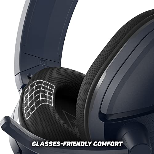 Turtle Beach Recon 200 Gen 2 Powered Gaming Headset for Xbox Series X, Xbox Series S, & Xbox One, PlayStation 5, PS4, Nintendo Switch, Mobile, & PC with 3.5mm connection - Midnight Blue