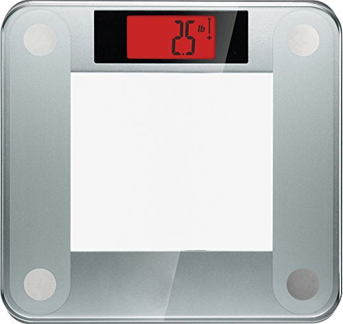 Ozeri Precision II Digital Bathroom Scale (440 lbs Capacity), with Weight Change Detection Technology & StepOn Activation, Clear