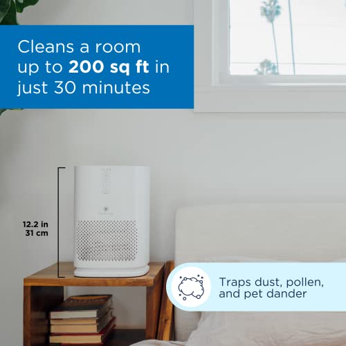 Medify Air True HEPA (H13 99.97%) Air Purifier That Easily Covers 800 Sq. Ft. | 330 CADR | Particle Sensor Modern Design, Touch Panel-White, 1-Pack & MA-14 Air Purifier, 1-Pack, White