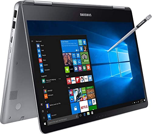 Samsung Notebook 9 Pro NP940X5N-X01US 15" FHD 2-in-1 Touch Screen Laptop, 8th Gen Intel Quad-Core i7-8550U Up To 4GHz, 16GB DDR4, 256GB SSD, Backlit Keyboard, Windows 10, Built-in S Pen, Titan Silver